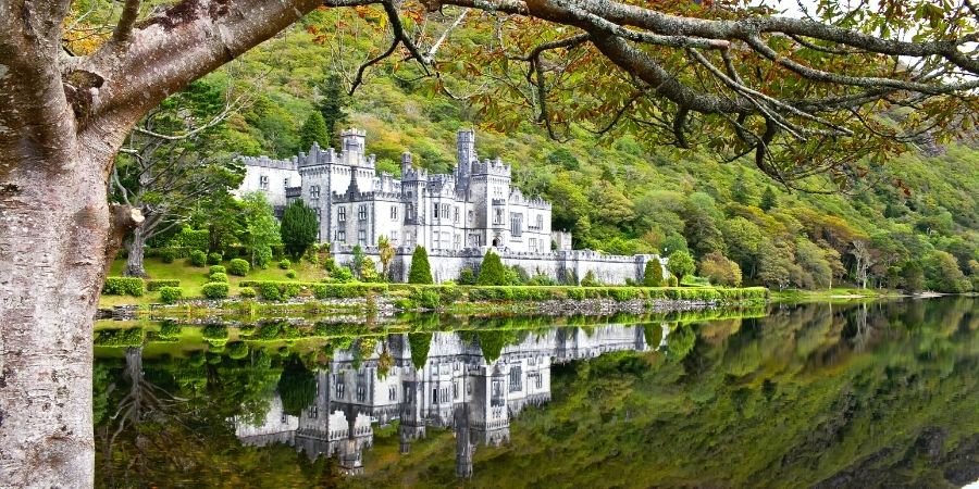 Paisaje de la Abadía Kylemore