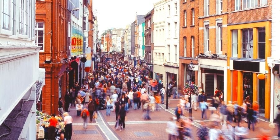 Que Ver en Irlanda Dublín Calle importante de Dublín