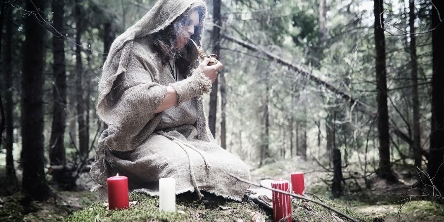 Druidas celtas parte de la metodología Irlandesa