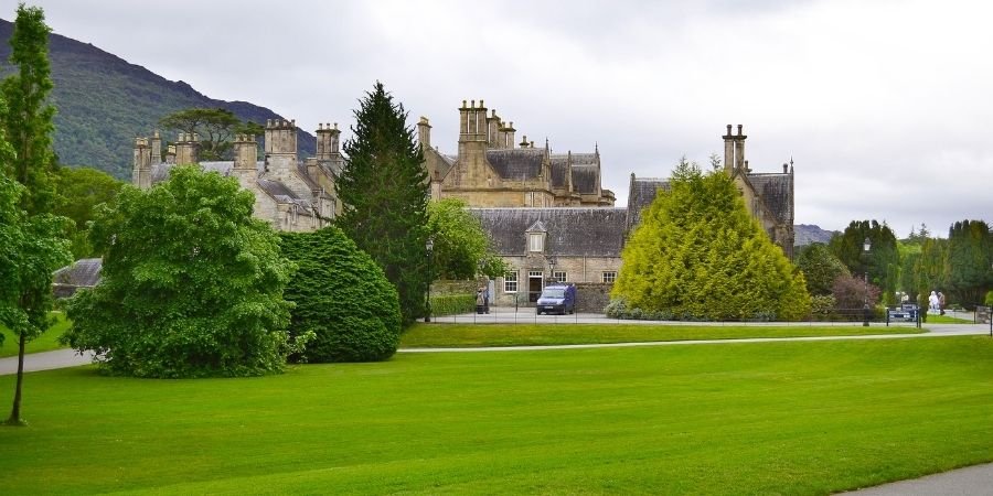 la casa de Muckross
Jardines de Muckross House