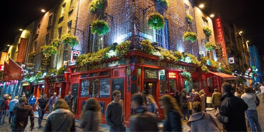 temple bar Qué Ver en Dublín por la Noche