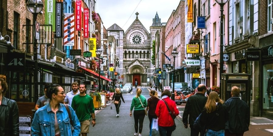 Que Ver en Irlanda en una Semana Calle comercial de Dublín